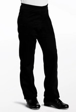 Dance Pre-Owned Jazz Pants Weissman 11456 Large Child Black Costume Tap