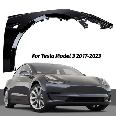 Fender For Tesla Model 3 2017-2023 Front Passenger Side PBSB Painted