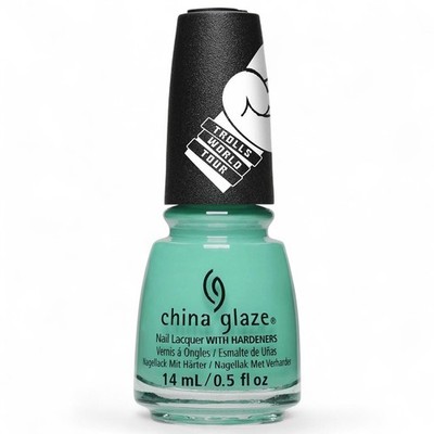 China Glaze - #1711 Can t Stop Branchin  - Teal, Pastel Blue, Nail Polish, Matte