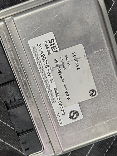 BMW E46 330Ci 330i MS43 M54B30 ECU PCM DME EWS 4.3 Key Set Manual #MAR3 - Picture 3 of 11