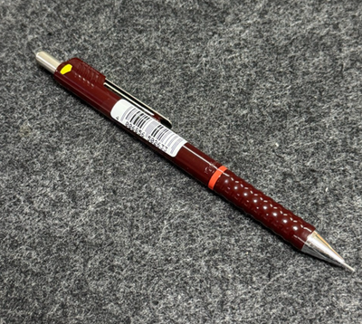NOS RARE Vintage rOtring T 0.35 Mechanical Pencil Burgundy Made in