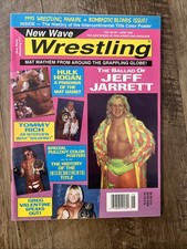 New Wave Wrestling Magazine - June  1995 - Jeff Jarrett Cover  - WWF WWE