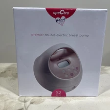Spectra S2 Plus Premier Electric Breast Pump Double/Single-Pink . Open box. New