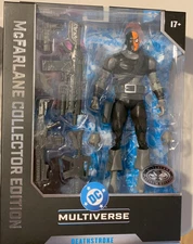 DC McFarlane Collector Edition Wave 12 #46 Deathstroke The Terminator Platinum