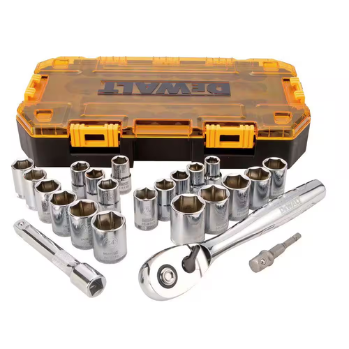 1/2 In. Drive Combination Socket Set with Case (23-Piece) - Picture 7 of 12