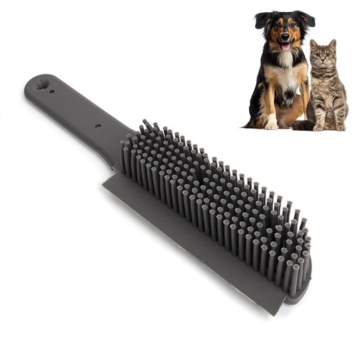 Self Cleaning Slicker Brush for Dogs and Cats - Pet Hair Brush for Shedding Long - Picture 9 of 12