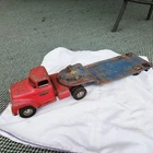 Vintage 1956 Tonka Semi Truck Carry All/ Lowboy Trailer