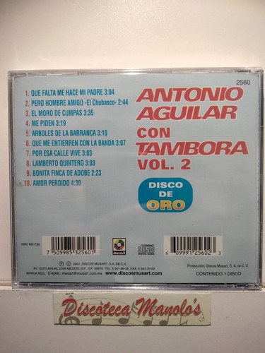 ANTONIO AGUILAR CON TAMBORA VOL 2 - Bild 2 von 2