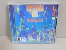 Tetris Worlds Puzzle Game PC CD-ROM 2002 Windows Complete Book Disc VGC Clean