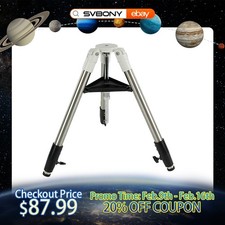 SV225T Aluminum Tripod Sturdy Extendable Compatible with SV225 Alt-Azimuth Mount