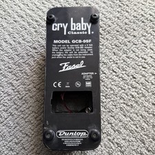 Dunlop Cry Baby Classic Fasel Wah Pedal GCB-95F, Working