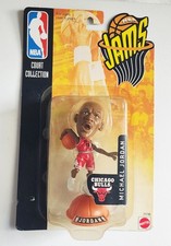 Mattel NBA Jams Michael Jordan Chicago Bulls Court Collection Figurine 1998