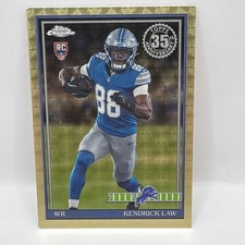 Marketplace image: 2026 Topps Flagship #91TRC-42 RC Kendrick Law Chrome 35th RC 1/1 Superfractor
