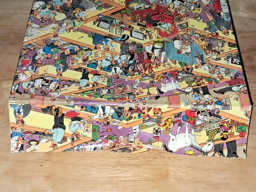 Puzzle 1000 pezzi - Piaceri della folla - Jan Van Haasteren Ceaco 27 x 20 fumetto - Foto 6 di 7