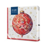 Servietten 3-Lagig 33X33 Cm 20 StüCk Bunt Weihnachten Papierservietten Red