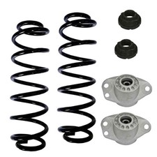 2 Federn Domlager Gummis Serie hinten HD Set paßt für VW Golf 4 1J Bora Beetle