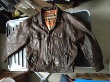 ancien blouson style aviateur cuir vachette Chevignon