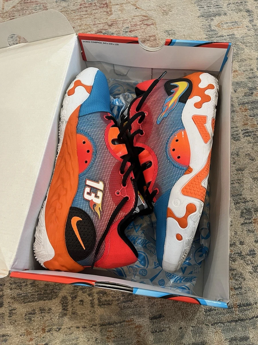 Nike PG 6 x Hot Wheels Blue/Orange/Red 2022 for Sale