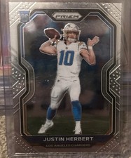Justin Herbert 2020 Panini PRIZM #325 Rookie Base 📈