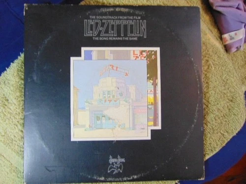 Vintage 1976 LED ZEPPELIN Vinyl 2xLP Record Album "The Song Remains The Same"~NR