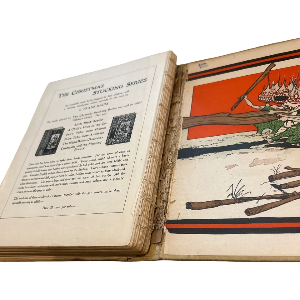 ANTIQUE John Dough and the Cherub L Frank Baum Illustrated 1906 HC Kids Children Foto 4 de 4