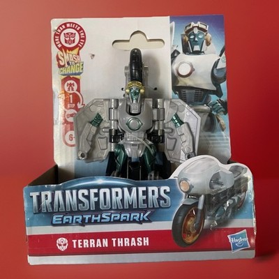 Transformers EarthSpark-TERRAN THRASH NEW IN BOX. SMASH TO CHANGE.