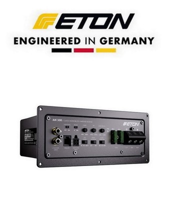 Eton AM 500 1-Kanal Mono Einbau Endstufe Auto Aktivmodul Verstärker 540 Watt RMS