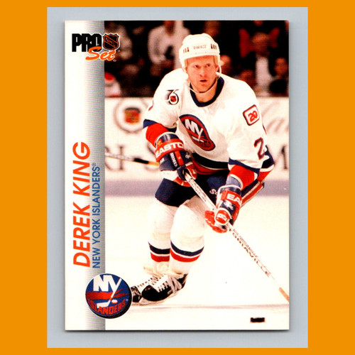1992 Pro Set Derek King #110 card