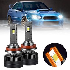 2Pcs 12-24V Car LED Headlights 20000LM 180W H1-H11 Head Lights 6000K White Bulb
