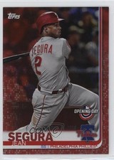 2019 Topps Opening Day Red Foil Jean Segura #162 05up