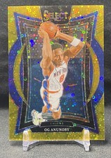 2024-25 Select H2 NBA Disco Gold Prizms Concourse OG Anunoby #11 /10