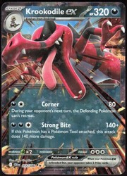 Krookodile ex 055/086 Mega Evolution: Chaos Rising