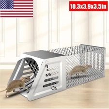 Mouse Trap Automatic Continuous Rat Trap Cage Mice Catch Cag Rodent Trap