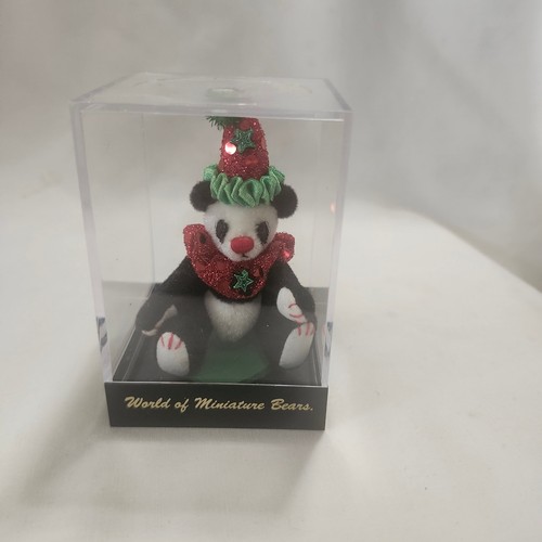 Mister Jolly Navidad Oso Panda Mundo de Osos Miniatura 1091 HB - Imagen 6 de 9