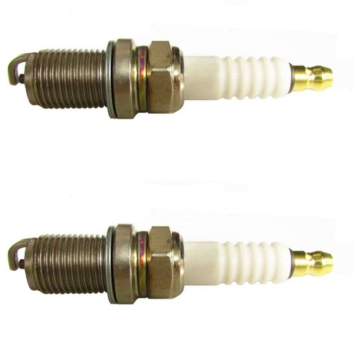 Two (2) Fits Champion Spark Plugs RC12YC Fits NGK ZFR5F Fits Torch K5RTC - Picture 2 of 6
