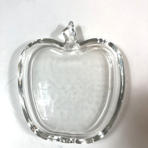 Lot of Apples: Wooden Apple -American Flag, Glass Apple and Glass Spoon Holder - Picture 6 of 6