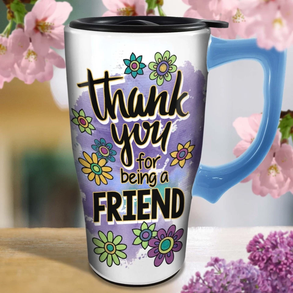 - Insulated Travel Mug - Betty Boop Hearts Ceramic Coffee Cup - Coffee Lovers... - Image 4 of 4