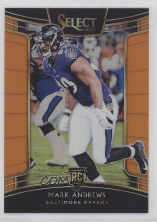 2018 Panini Select Concourse Orange Prizm 19/49 Mark Andrews #71 02l6
