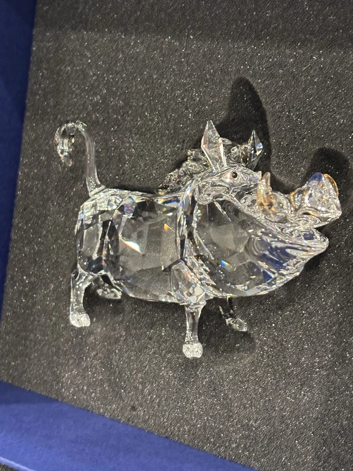 Фигурка Swarovski 1049784 Disney Pumba 3 5/8 дюйма хранилась в коробке никогда не выставлялась! - Изображение 2 из 4