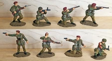 Conte Collectibles - PRO PAINTED WWII British Paratroops #2 - 8 in 8 poses 54mm