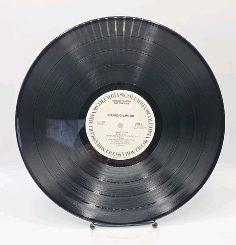 David Gilmour Self Titled LP WLP Columbia Vinyl 1978 Press White Label Promo EX - Bild 4 von 5