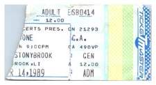 Fishbone Concert Ticket Stub April 14 1989 Stony Brook New York