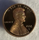 2006 S Proof Cameo Lincoln Wheat Cent Penny