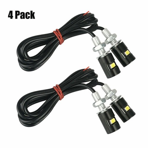 4pack LED License Plate Lights Bolt Bulbs LED Lamp License Light Plate - Picture 2 of 10