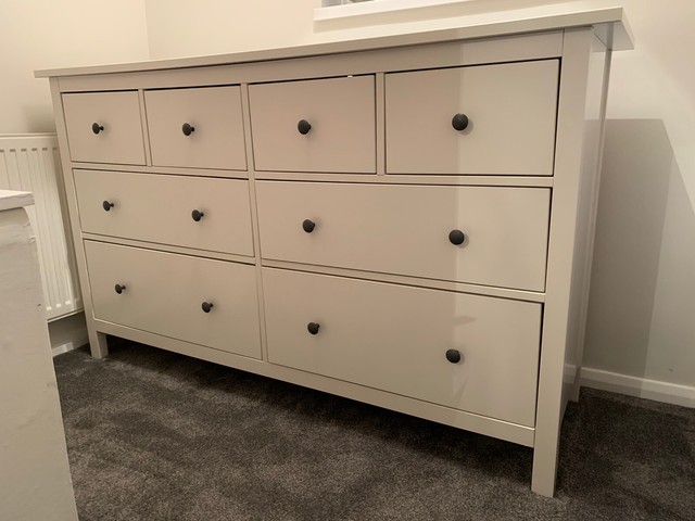 Ikea Hemnes Chest Of 8 Drawers For Sale Ebay