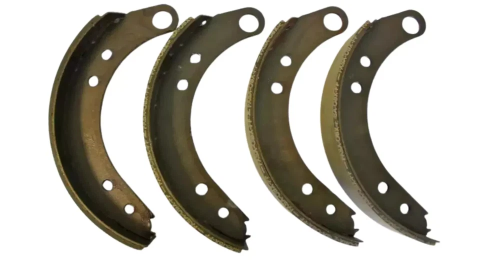 Juego de zapatas de freno de tambor de rueda traseras de 11 pulgadas para Dodge Truck serie C-1 C-3 1954-1956 Foto 2 de 3