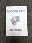 Paccar MX-13 EPA13 Diesel Engine Overhaul Shop Service Manual Manual