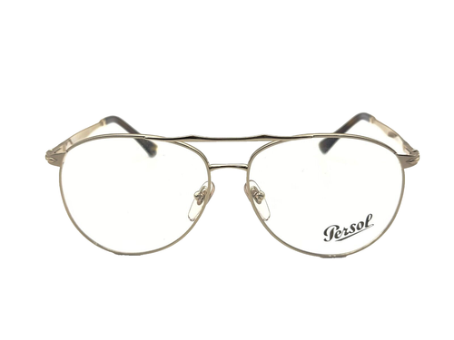 Persol PO2453V Brille 1076 Gold mit Demogläsern 57mm - Bild 1 von 8