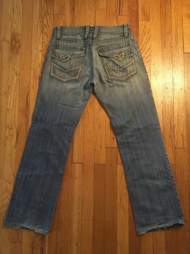 Vintage Division E Los Angeles USA Men's Flap Winged Pockets Blue Jeans 31 - Picture 5 of 12