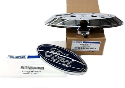 Tailgate Emblem Housing For Ford F150 F250 F350 2009-2015 - Silver Backup Camera Bezel, Direct Fit - View #8